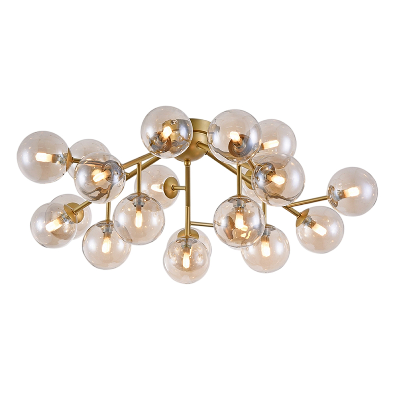 Потолочный светильник Dallas G9X20 Золотой Черный в Костроме | Loft Concept 