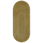 Подставка под благовония из эпоксидной смолы шампань Epoxy Resin Flowers Incense Oval Stand Champagne варинант исполнения - 1 | Loft Concept в Костроме