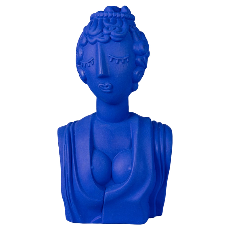 Скульптура Seletti Bust Poppea Blue Синий Скульптура Seletti Bust Poppea Blue Синий в Костроме | Loft Concept