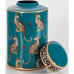 Ваза фарфоровая с крышкой Leopard Ccollection варинант исполнения - 2 | Loft Concept в Костроме