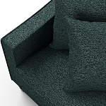 Мебельная ткань Шенилл темно-зеленый цвет 138 см T4-39 варинант исполнения - 7 | Loft Concept в Костроме