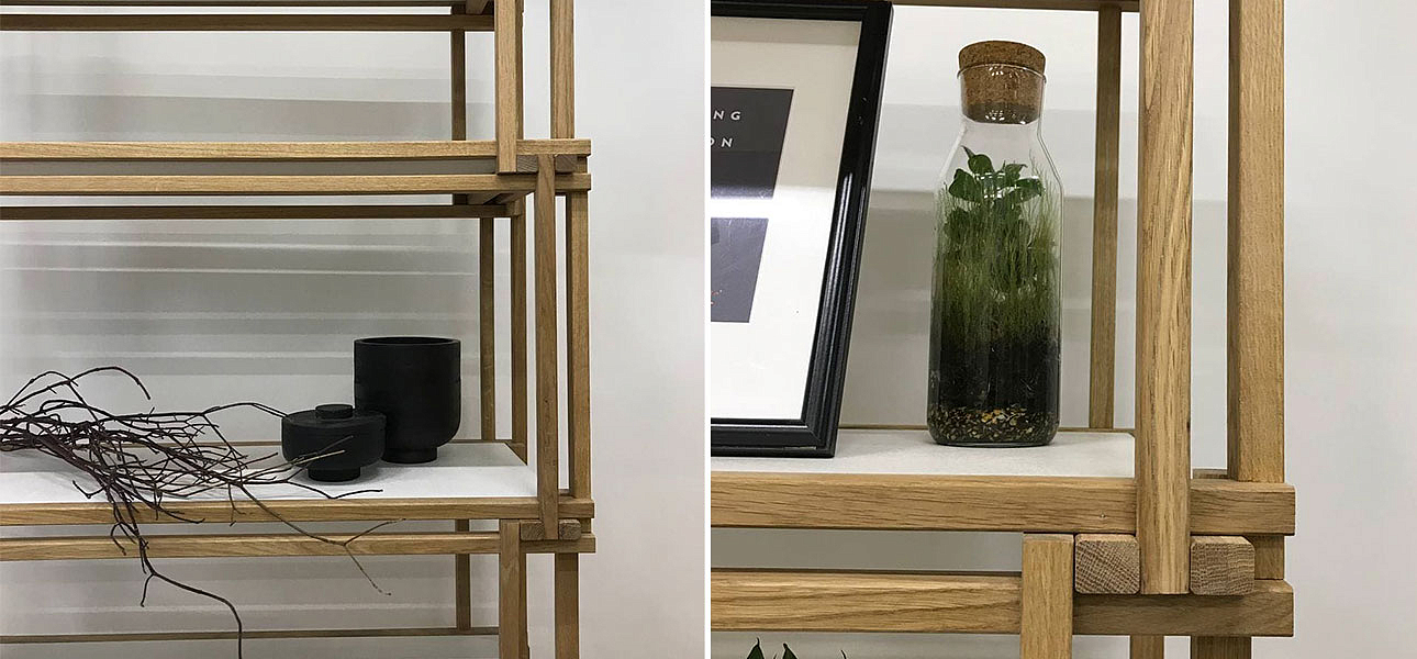 Стеллаж кубические сечения Ernie Стеллаж кубические сечения Ernie - Loft-Concept в Костроме