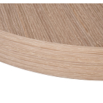 Столик журнальный круглый со светлым шпоном Light Veneer Table варинант исполнения - 4 | Loft Concept в Костроме