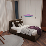 Подвесной вязаный светильник в двухцветном исполнении «Двойной Токио»  варинант исполнения - 3 | Loft Concept в Костроме