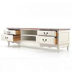 ТВ-тумба в стиле прованс из массива берёзы Interiors Romance варинант исполнения - 3 | Loft Concept в Костроме