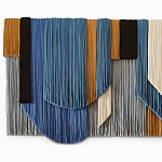 Абстрактное Панно из нитей Thread panel Abstraction II варинант исполнения - 1 | Loft Concept в Костроме