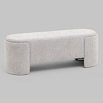 Банкетка Taks букле светло-серый варинант исполнения - 1 | Loft Concept в Костроме