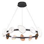 Люстра подвесная круглая с овальными плафонами Iona chandelier варинант исполнения - 6 | Loft Concept в Костроме