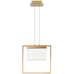 Подвесной геометрический светильник со стеклом Rectangle Geometry Glass Chandelier варинант исполнения - 2 | Loft Concept в Костроме