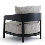 Кресло с каркасом из массива ясеня Deniaud Ash Grey Armchair варинант исполнения - 10 | Loft Concept в Костроме