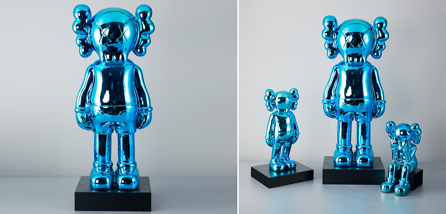 Статуэтка KAWS Blue on stand Статуэтка KAWS Blue on stand - Loft-Concept в Костроме