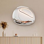 Абстрактная скульптура на стену в виде капли воды Water Outline варинант исполнения - 4 | Loft Concept в Костроме