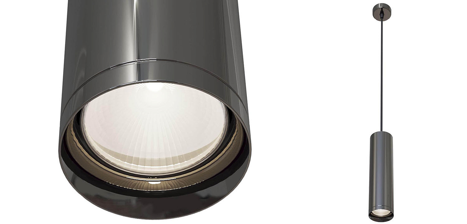 Подвесной светильник Trumpet tube graphite 30 Подвесной светильник Trumpet tube graphite 30 - Loft-Concept в Костроме