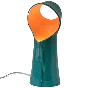 Настольная лампа  NUN зелёная