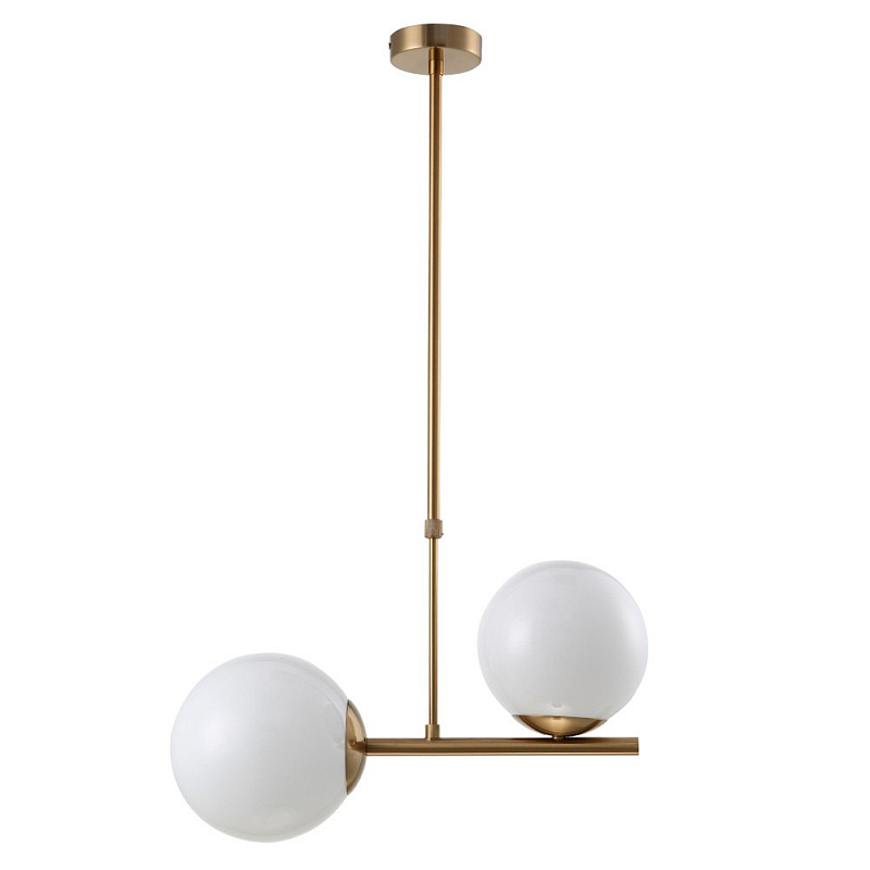 Люстра Ball Top & Side Бронза Белый Люстра Ball Top & Side Бронза Белый в Костроме | Loft Concept