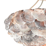 Потолочный светильник с каскадным абажуром из ракушек Sea Ravens варинант исполнения - 1 | Loft Concept в Костроме