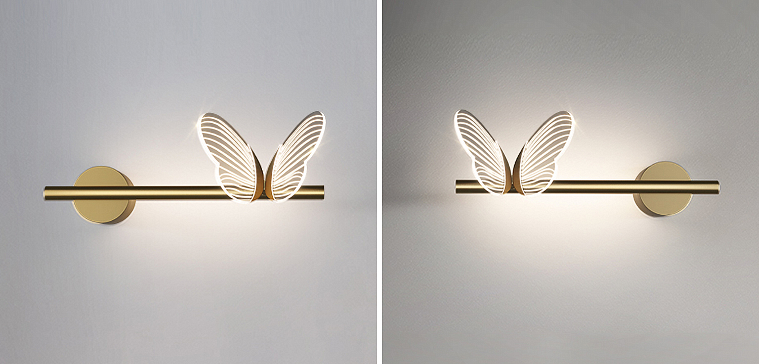 Бра Бабочка Butterfly Wall Lamp F Бра Бабочка Butterfly Wall Lamp F - Loft-Concept в Костроме