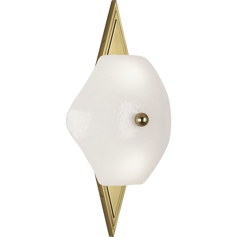 Бра Robert Abbey Vienna Wall Sconce Brass Латунь Белый Бра Robert Abbey Vienna Wall Sconce Brass Латунь Белый в Костроме | Loft Concept