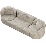 Диван Calypso с поворотным механизмом  варинант исполнения - 7 | Loft Concept в Костроме