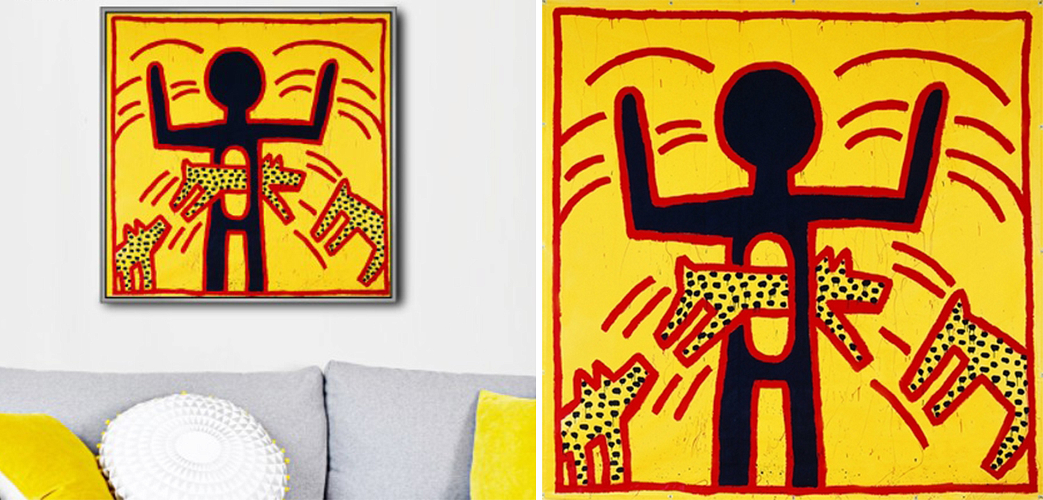 Постер Keith Haring 9 Постер Keith Haring 9 - Loft-Concept в Костроме