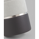 Пуф Mauldine с ящиком серо-черный с экокожей варинант исполнения - 3 | Loft Concept в Костроме