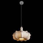 Подвесной светильник с белым фигурным абажуром и мягкими волнистыми краями Cloud Motion  варинант исполнения - 3 | Loft Concept в Костроме