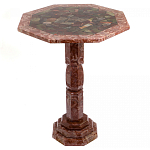 Кофейный стол из натуральных камней Лемезит и Яшма Natural Stone Tables варинант исполнения - 21 | Loft Concept в Костроме