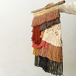 Текстильное Панно с бахромой варинант исполнения - 3 | Loft Concept в Костроме