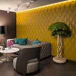 Гипсовая 3D Панель M-36 варинант исполнения - 2 | Loft Concept в Костроме