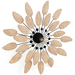 Настенный светильник с плетеным декором Wicker Leaves Wall Lamp варинант исполнения - 1 | Loft Concept в Костроме