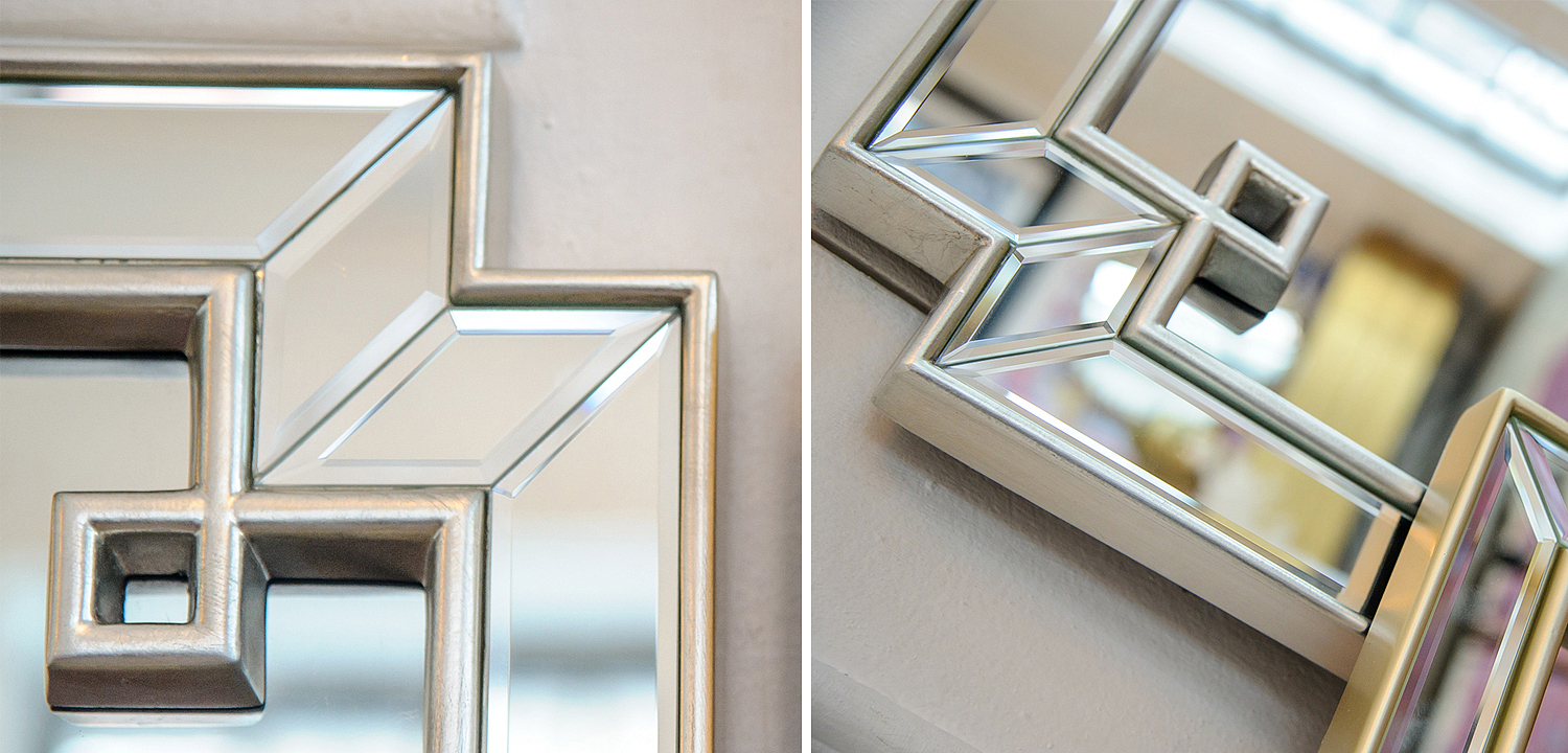 Зеркало Wallace Mirror silver Зеркало Wallace Mirror silver - Loft-Concept в Костроме