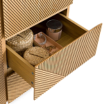 Шкаф с геометрическим рисунком на дверцах Anders Light Wood варинант исполнения - 5 | Loft Concept в Костроме