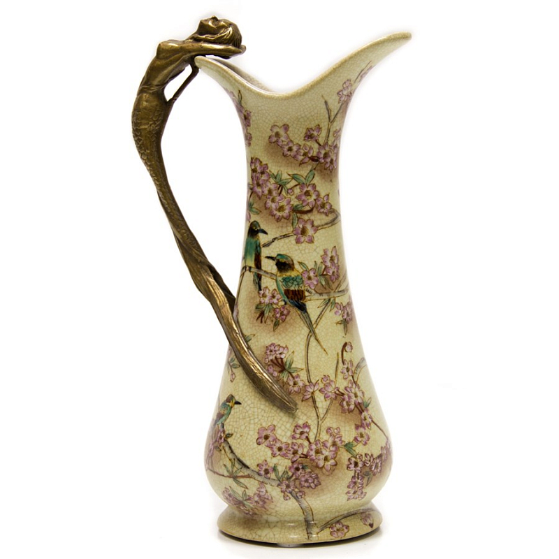 Кувшин Birds in Sakura Мульти Бронза в Костроме | Loft Concept 