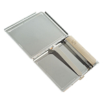 Портсигар на 10 сигарет с газовой зажигалкой из натурального камня Содалит Stone Cigarettes Cases варинант исполнения - 3 | Loft Concept в Костроме