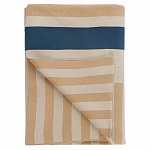 Плед из хлопка с геометрическим рисунком Elan Stripe  варинант исполнения - 1 | Loft Concept в Костроме