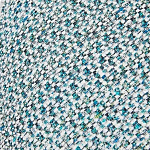 Дизайнерское круглое мягкое кресло в голубой пестрой обивке Roux Round Armchair варинант исполнения - 7 | Loft Concept в Костроме