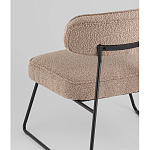 Кресло лаунж Kate букле капучино варинант исполнения - 3 | Loft Concept в Костроме