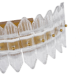 Бра с декоративными элементами в виде лепестков Round Light Flashing варинант исполнения - 4 | Loft Concept в Костроме