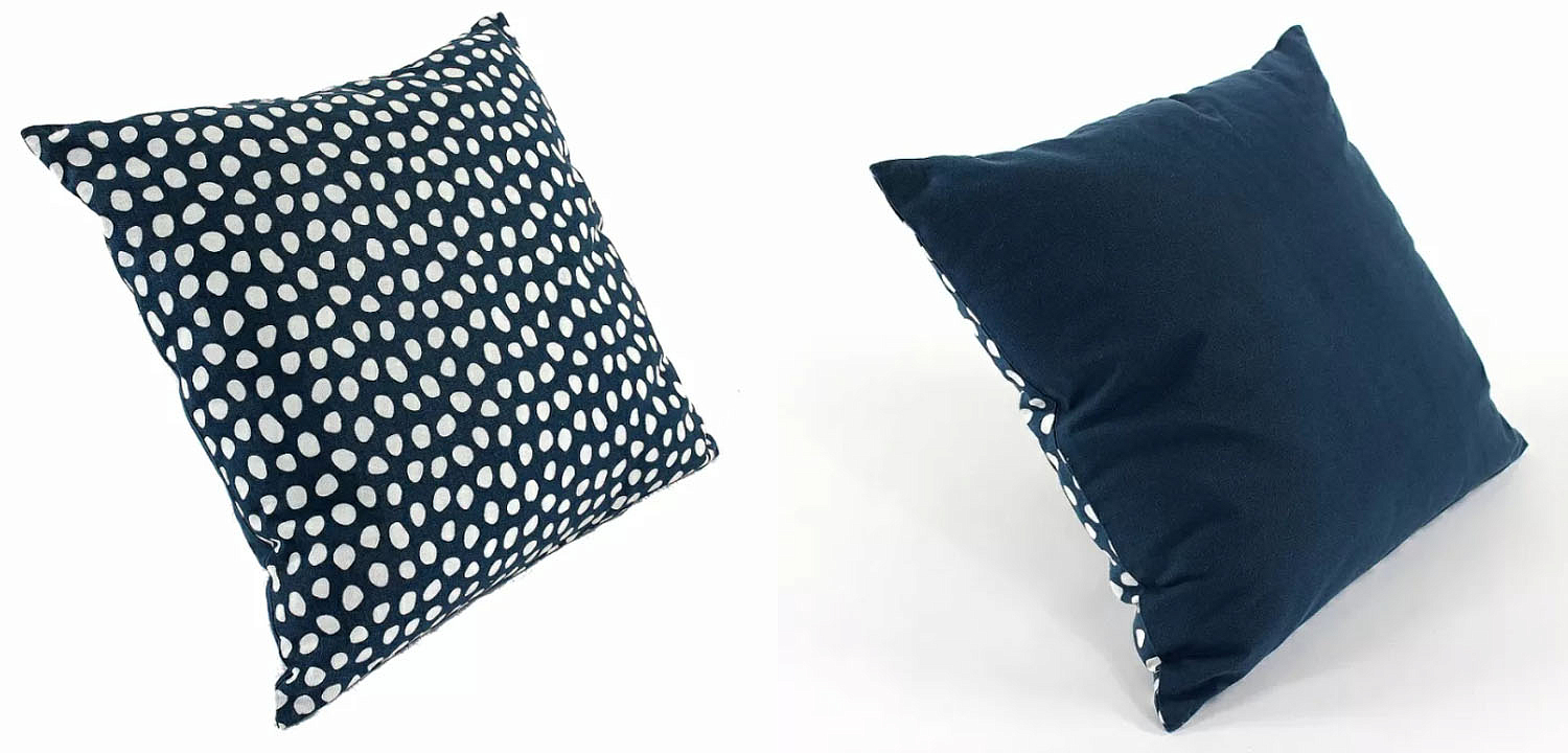 Чехол на подушку Spotted Look grey - Loft-Concept в Костроме