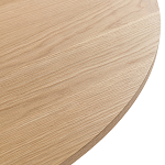 Круглый обеденный стол на одной ножке Remo Round Dining Table варинант исполнения - 2 | Loft Concept в Костроме