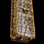 Подвесной светильник прямоугольный с фактурным хрустальным плафоном Light Delight варинант исполнения - 6 | Loft Concept в Костроме