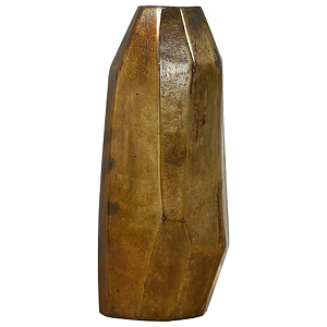 Ваза Loft Accessories Vintage Metal золотая 33 см