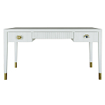 Письменный стол Elsa Dreams White Шпон дерево с двумя ящиками варинант исполнения - 6 | Loft Concept в Костроме