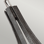 Люстра с цилиндрическим плафонами из толстого волнистого стекла в индустриальном стиле Feiss варинант исполнения - 10 | Loft Concept в Костроме