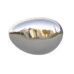 Абстрактная скульптура на стену в виде капли воды Water Outline варинант исполнения - 2 | Loft Concept в Костроме