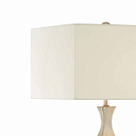 Торшер с фактурным каркасом и прямоугольным тканевым абажуром Shiye and Simplicity варинант исполнения - 2 | Loft Concept в Костроме