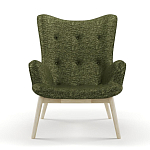 Мебельная ткань Шенилл зеленый цвет 138 см T4-22 варинант исполнения - 6 | Loft Concept в Костроме