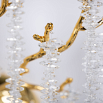 Бра золотого цвета с ветвями и хрустальными подвесками FAIRYTREE Light варинант исполнения - 5 | Loft Concept в Костроме