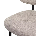 Стул мягкий с серо-бежевой буклированной обивкой Inspiration from Provence варинант исполнения - 6 | Loft Concept в Костроме