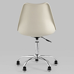 Офисный стул на металлическом основании EGGERY Beige варинант исполнения - 4 | Loft Concept в Костроме